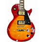Used 2005 Epiphone Les Paul Custom Plus Heritage Cherry Sunburst Solid Body Electric Guitar