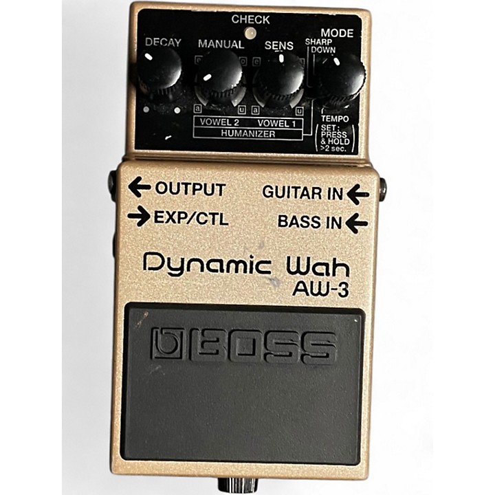 Used BOSS AW3 Dynamic Wah Effect Pedal | Guitar Center