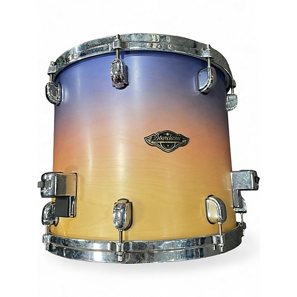 Used TAMA 5 Piece Starclassic Walnut/Birch Purple Atmosphere Fade Drum Kit
