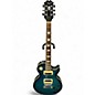 Used Agile AL2000 Blue to Black Fade Solid Body Electric Guitar thumbnail