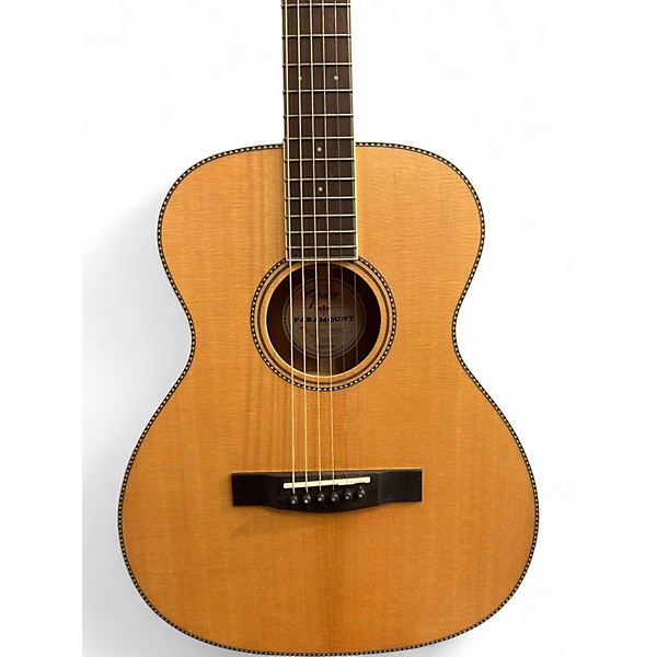 Used Fender PARAMOUNT TRAVEL Natural Acoustic Electric Guitar