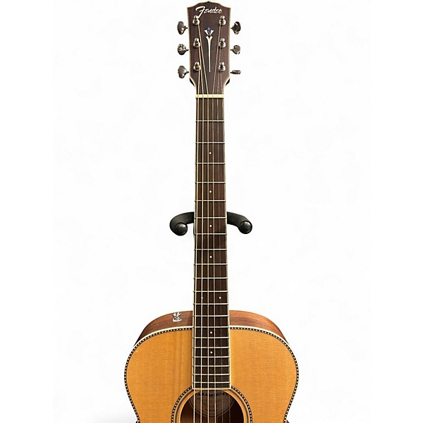 Used Fender PARAMOUNT TRAVEL Natural Acoustic Electric Guitar