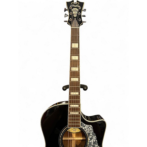 Used D'Angelico Premier Series Black Solid Body Electric Guitar