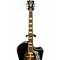 Used D'Angelico Premier Series Black Solid Body Electric Guitar