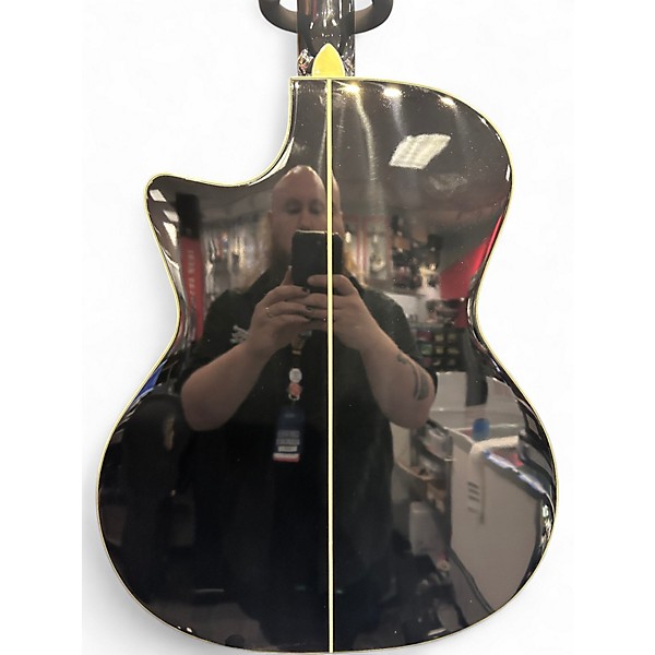 Used D'Angelico Premier Series Black Solid Body Electric Guitar