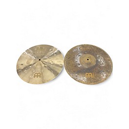 Used MEINL 14in Byzance 14" Jazz Thin Hi Hat Pair Cymbal