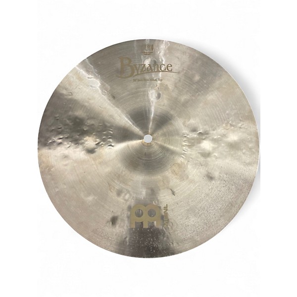 Used MEINL 14in Byzance 14" Jazz Thin Hi Hat Pair Cymbal