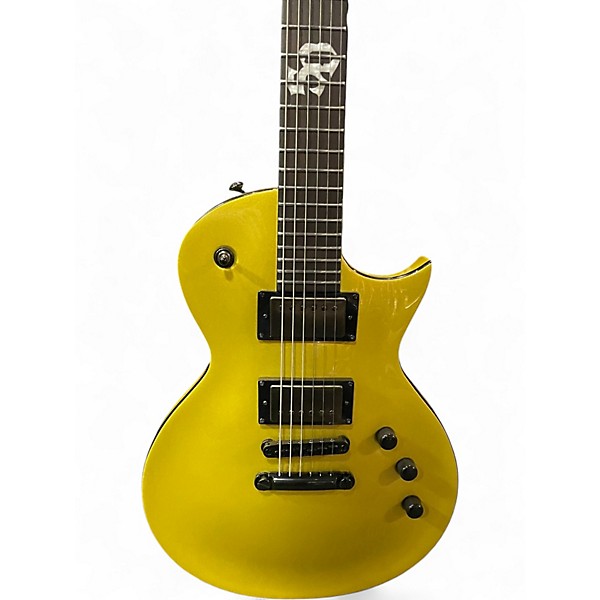 Used ESP LTD EC2025 50th Anniversary Metallic Gold Solid Body Electric Guitar
