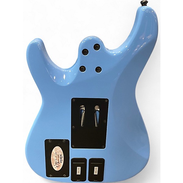 Used Schecter Guitar Research Sun Valley Super Shredder FR S Riviera Blue Solid Body Electric Guitar