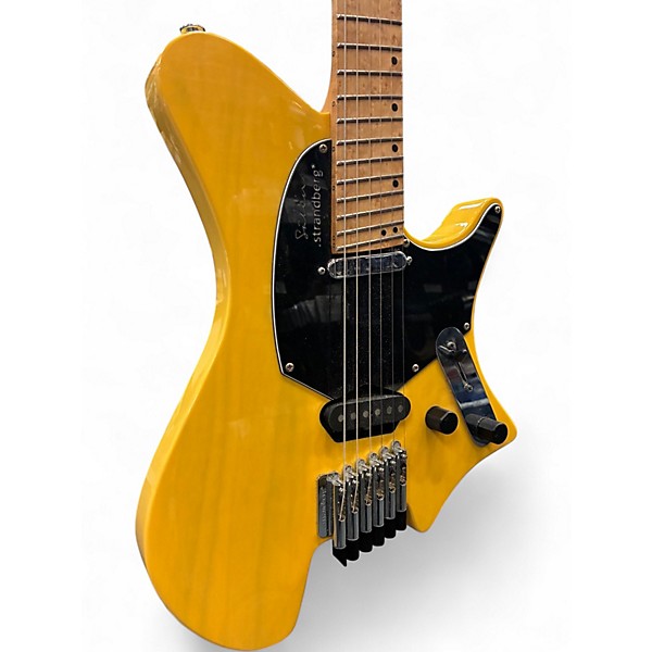 Used 2024 strandberg SALEN CLASSIC NX 6 Butterscotch Blonde Solid Body Electric Guitar