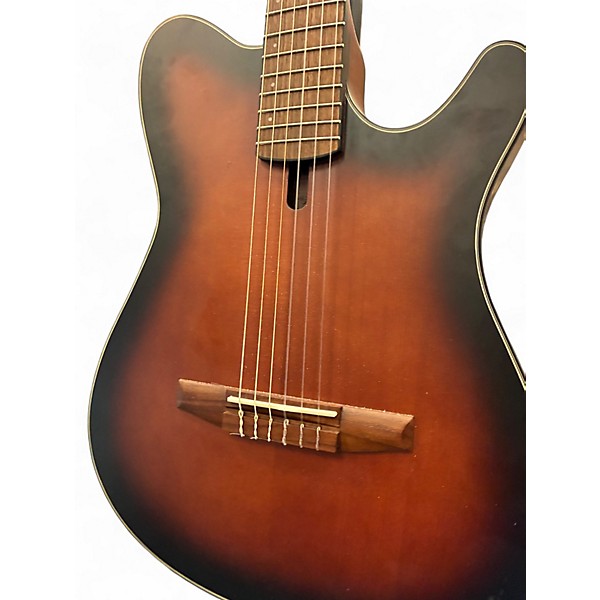 Used Ibanez FRH10N DARK SUNBURST Classical Acoustic Electric Guitar
