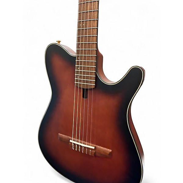 Used Ibanez FRH10N DARK SUNBURST Classical Acoustic Electric Guitar