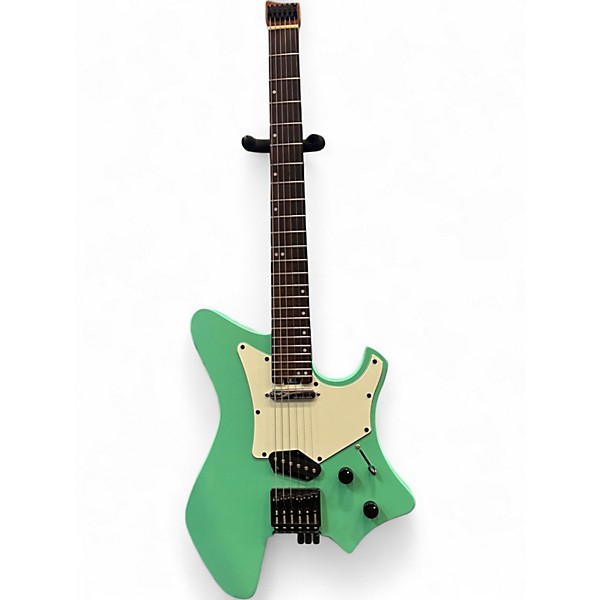 Used Eart GW2T Seafoam Green Solid Body Electric Guitar