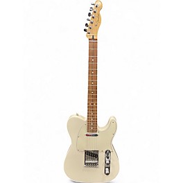 Used Fender Player Precision Bass Pearl White Electric Bass Guitar