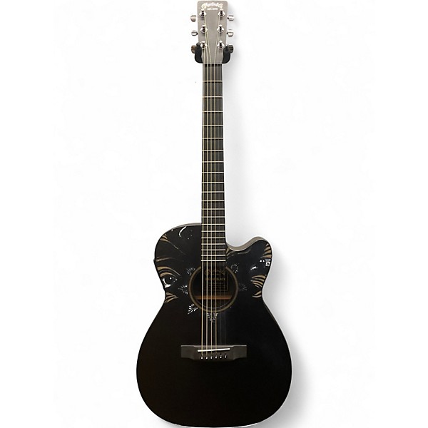 Used Martin OOCXAE Black Acoustic Guitar