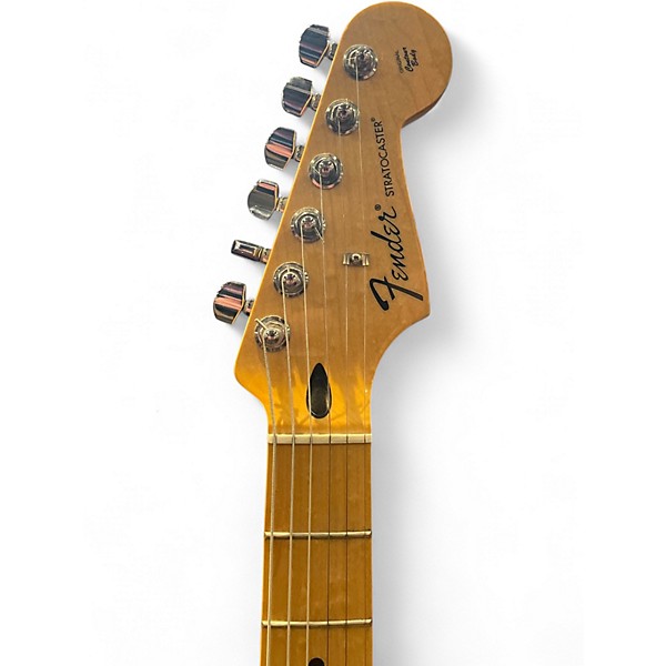 Used Fender Player Stratocaster Candy Apple Red Solid Body Electric Guitar
