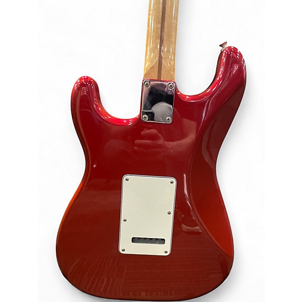 Used Fender Player Stratocaster Candy Apple Red Solid Body Electric Guitar