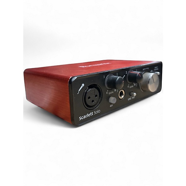 Used Focusrite Scarlett Solo Audio Interface