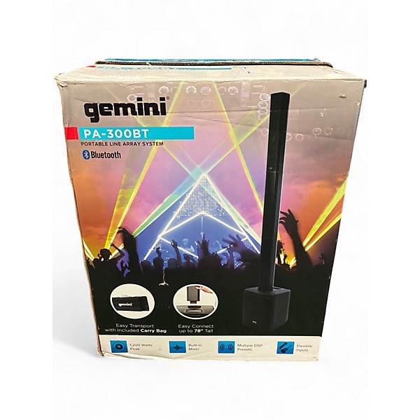 Used Gemini PA-300BT Sound Package
