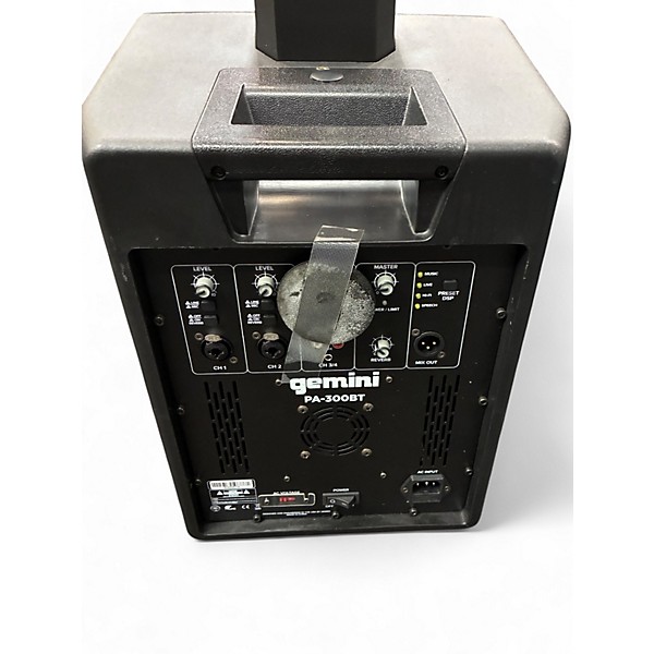 Used Gemini PA-300BT Sound Package
