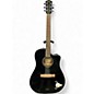 Used Fender CD60CE Dreadnought Black Acoustic Electric Guitar thumbnail