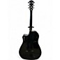 Used Fender CD60CE Dreadnought Black Acoustic Electric Guitar
