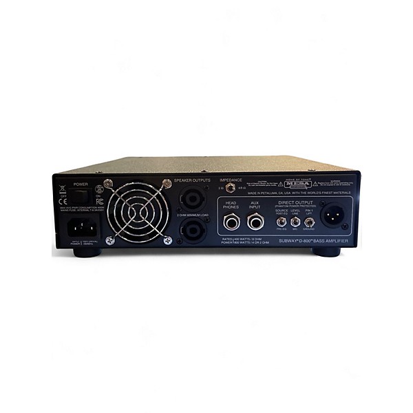 Used MESA/Boogie SUBWAY D-800 Bass Amp Head