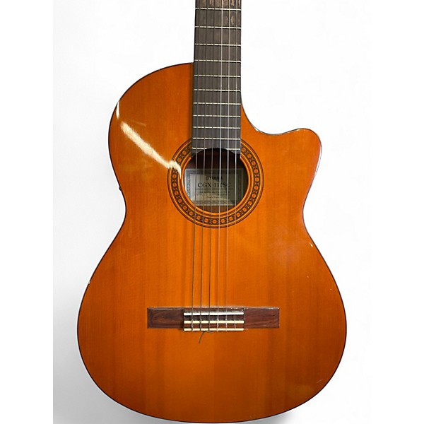 Used Yamaha cgx 111 sc Natural Classical Acoustic Electric Guitar