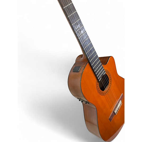 Used Yamaha cgx 111 sc Natural Classical Acoustic Electric Guitar