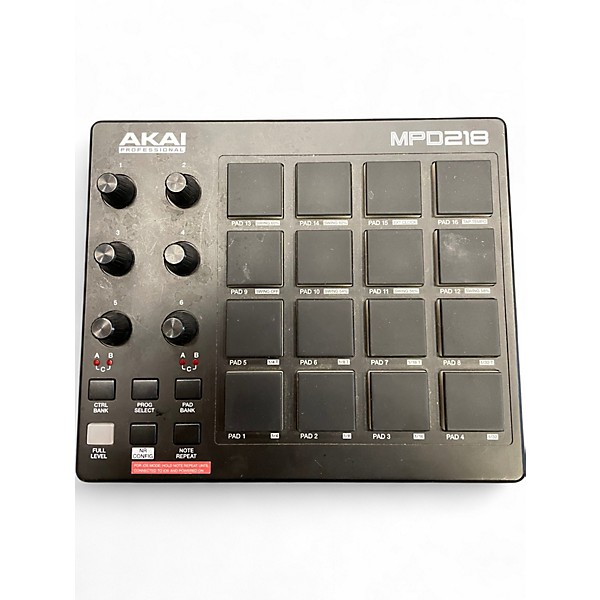 Used Akai Professional MPD218 MIDI Controller