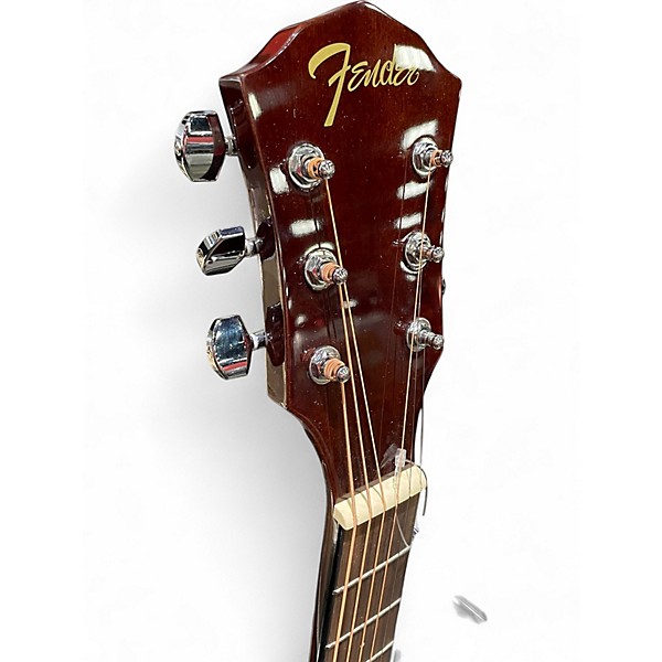 Used Fender FA-135CE AM Brown Acoustic Guitar