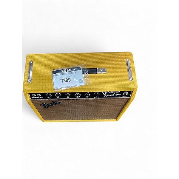 Used Fender 1965 PRINCETON REISSUE WITH 12" CANNABIS REX SPEAKER Tube Guitar Combo Amp