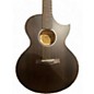 Used Schecter Guitar Research Orleans Stage 7 Charcoal Acoustic Electric Guitar