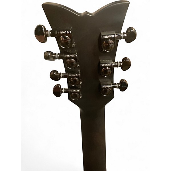 Used Schecter Guitar Research Orleans Stage 7 Charcoal Acoustic Electric Guitar