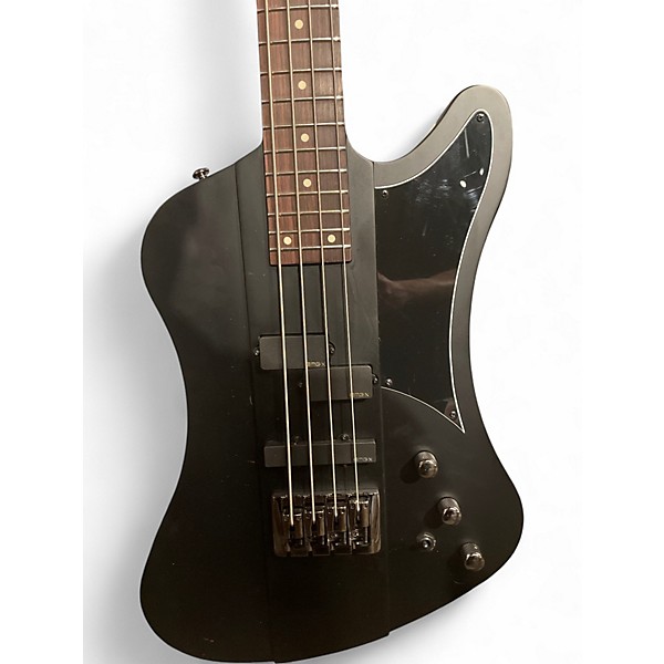 Used Schecter Guitar Research Nikki Sixx  Black Electric Bass Guitar