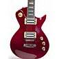 Used Tajima mirach Crimson Red Trans Solid Body Electric Guitar