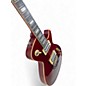 Used Tajima mirach Crimson Red Trans Solid Body Electric Guitar
