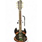Used Fishbone 2PU BLACK Solid Body Electric Guitar thumbnail