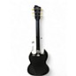Used Fishbone 2PU BLACK Solid Body Electric Guitar