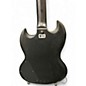 Used Fishbone 2PU BLACK Solid Body Electric Guitar