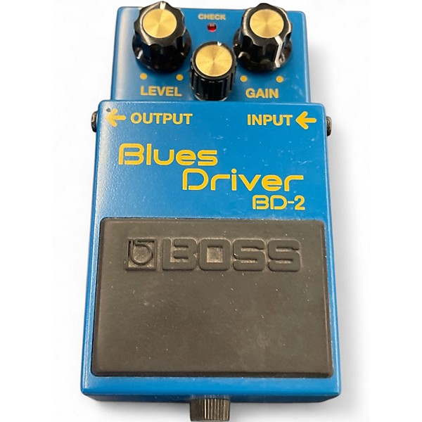 Used BOSS BD2 Blues Driver Effect Pedal