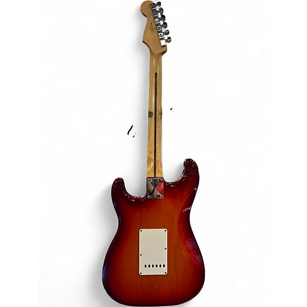 Used Fender Player Stratocaster Cherry Sunburst Solid Body Electric Guitar