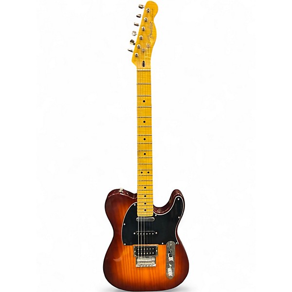 Used Fender MODERN PLAYER TELECASTER PLUS Dark Cherry Burst Solid Body Electric Guitar