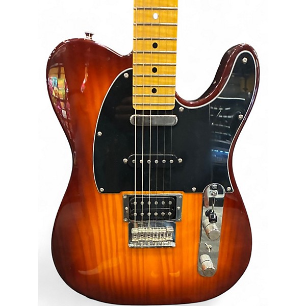 Used Fender MODERN PLAYER TELECASTER PLUS Dark Cherry Burst Solid Body Electric Guitar