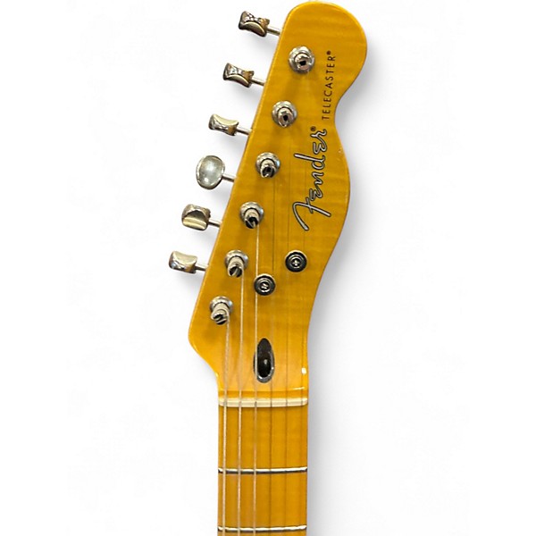 Used Fender MODERN PLAYER TELECASTER PLUS Dark Cherry Burst Solid Body Electric Guitar