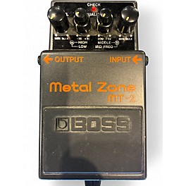 Used BOSS MT2 Metal Zone Distortion Effect Pedal