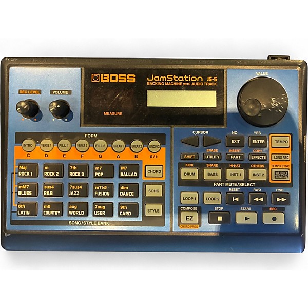 Used BOSS JS-5 JAMSTATION Effect Processor