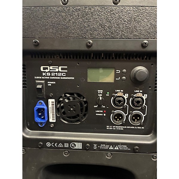 Used QSC KS212C Powered Subwoofer
