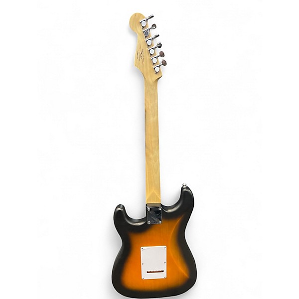 Used Squier Stratocaster Tobacco Sunburst Solid Body Electric Guitar