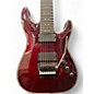Used Schecter Guitar Research Hellraiser C7 7 String Black Cherry Solid Body Electric Guitar